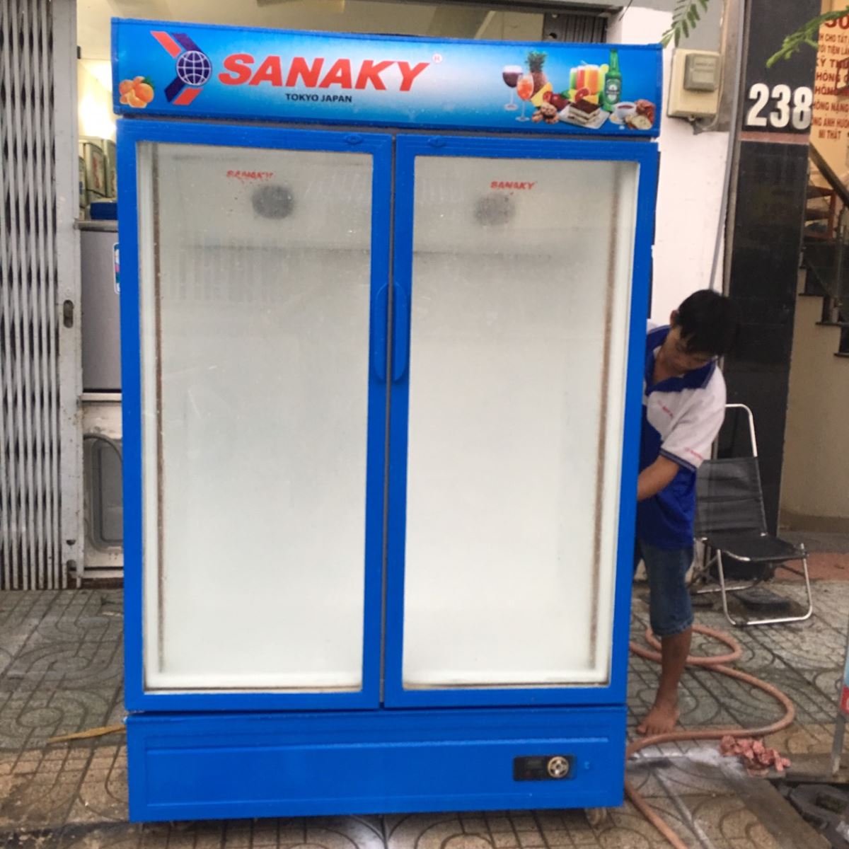Tủ Mát Cũ SANAKY 1000 Lít mới 93%